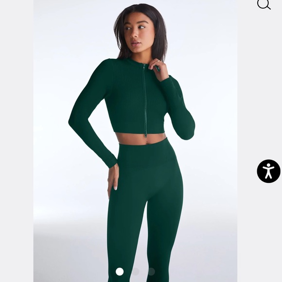 Set Active SCULPTFLEX® SCULPT ZIP UP in Mojito, M - Picture 2 of 4